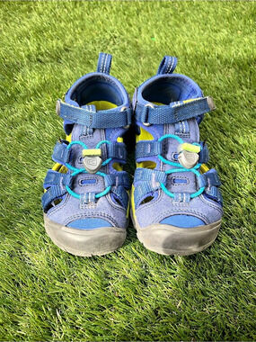 Keen Seacamp II CNX Water Sandals Kids Blue & Yellow